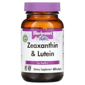 Thực phẩm chức năng Bluebonnet Nutrition Zeaxanthin & Lutein 60 Softgels 743715008595