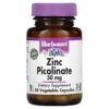 Thực phẩm chức năng Bluebonnet Nutrition Zinc Picolinate 50 mg 50 Vegetable Capsules 743715007383