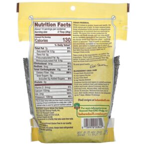 Thực phẩm bổ sung Bob's Red Mill Organic Whole Chia Seeds 12 oz (340 g) 039978008442