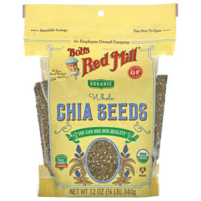 Thực phẩm chức năng Bob's Red Mill Organic Whole Chia Seeds 12 oz (340 g) 039978008442