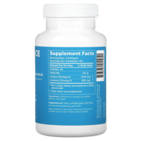 BodyBio Balance Oil Linoleic Acid (LA) & Linolenic Acid Blend (ALA) 60 Non-GMO Softgels 3 Thực phẩm bổ sung BodyBio Balance Oil Linoleic Acid (LA) & Linolenic Acid Blend (ALA) 60 Non-GMO Softgels 743474911051