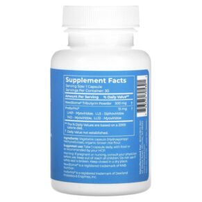 BodyBio Gut+ Prebiotic + Postbiotic 30 Capsules 3 Thực phẩm bổ sung BodyBio Gut+ Prebiotic + Postbiotic 30 Capsules 743474705391