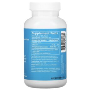 BodyBio PC Liposomal Phospholipid Complex 100 Non-GMO Softgels 3 Thực phẩm bổ sung BodyBio PC Liposomal Phospholipid Complex 100 Non-GMO Softgels 743474916001