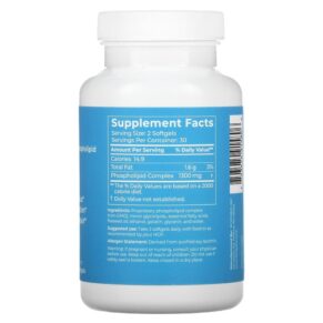 Thực phẩm bổ sung BodyBio PC Liposomal Phospholipid Complex 60 Non-GMO Softgels 743474915806