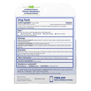 Thực phẩm bổ sung Boiron Coffea Sleep Aid Meltaway Pellets 30 C 3 Tubes 80 Pellets Each 306969094433