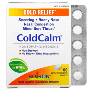 Thực phẩm chức năng Boiron ColdCalm Cold Relief 60 Quick-Dissolving Tablets 306962607609