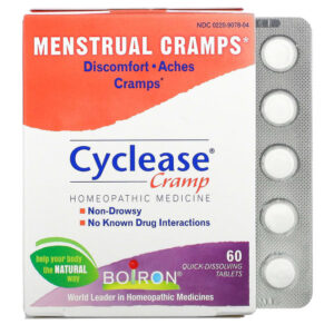 Thực phẩm chức năng Boiron Cyclease Cramp Menstrual Cramps 60 Quick-Dissolving Tablets 306969078044
