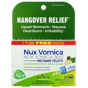 Thực phẩm chức năng Boiron Single Remedies Nux Vomica 30C 3 Tubes Approx 80 Pellets Each 306962844240