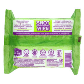 Thực phẩm bổ sung Boogie Wipes Gentle Saline Nose Wipes Fresh Scent 30 Wipes 897752002013