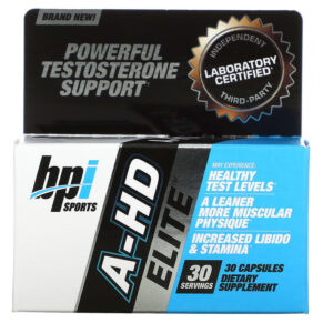 Thực phẩm chức năng BPI Sports A-HD Elite 500 mg 30 Capsules 811213020453