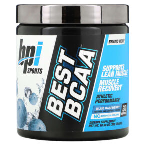 Thực phẩm chức năng BPI Sports Best BCAA Blue Raspberry 10.58 oz (300 g) 851780006320