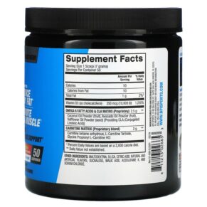 Thực phẩm bổ sung BPI Sports CLA + Carnitine Fruit Punch 12.34 oz (350 g) 811213026653