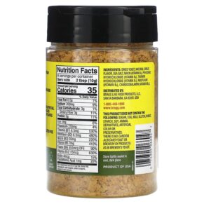 Thực phẩm bổ sung Bragg Nutritional Yeast Roasted Garlic 3 oz (85 g) 074305066047