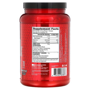 Thực phẩm bổ sung BSN AminoX Endurance & Recovery Blue Raz 2.24 lb (1.01 kg) 834266063383