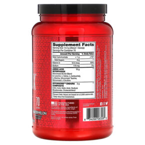 Thực phẩm bổ sung BSN AminoX Endurance & Recovery Watermelon 2.24 lb (1.02 kg) 834266063260