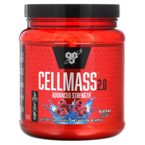 Thực phẩm chức năng BSN Cellmass 2.0 Advanced Strength Blue Raz 1.09 lb (495 g) 834266002108