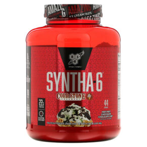 Thực phẩm chức năng BSN Syntha-6 Cold Stone Creamery Mint Mint Chocolate Chocolate Chip 4.56 lb (2.07 kg) 834266008827