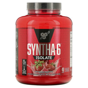 Thực phẩm chức năng BSN Syntha-6 Isolate Protein Powder Drink Mix Strawberry Milkshake 4.02 lbs (1.82 kg) 834266076154