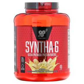 Thực phẩm chức năng BSN Syntha-6 Ultra Premium Protein Matrix Banana 5 lb (2.27 kg) 834266007356