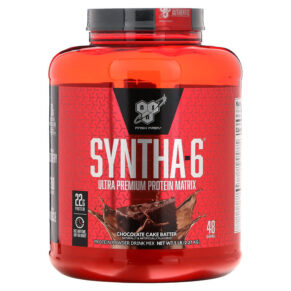 Thực phẩm chức năng BSN Syntha-6 Ultra Premium Protein Matrix Chocolate Cake Batter 5 lb (2.27 kg) 834266007424
