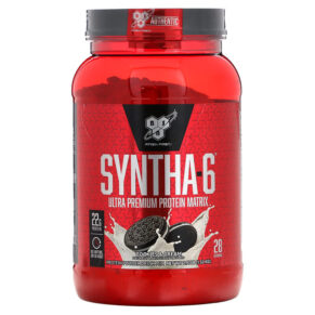 Thực phẩm chức năng BSN Syntha-6 Ultra Premium Protein Matrix Cookies & Cream 2.91 lb (1.32 kg) 834266006304