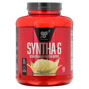 Thực phẩm chức năng BSN Syntha-6 Ultra Premium Protein Matrix Vanilla Ice Cream 5 lb (2.27 kg) 834266007103