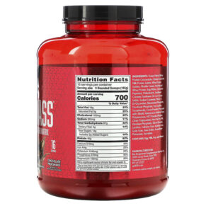 Thực phẩm bổ sung BSN True-Mass Ultra Premium Protein/Carb Matrix Chocolate Milkshake 5.82 lbs (2.64 kg) 834266006557