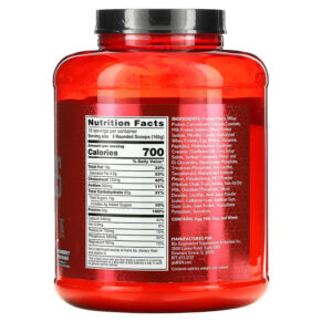BSN True-Mass Ultra Premium Protein/Carb Matrix Strawberry Milkshake 5.82 lbs (2.64 kg) 3 Thực phẩm bổ sung BSN True-Mass Ultra Premium Protein/Carb Matrix Strawberry Milkshake 5.82 lbs (2.64 kg) 834266006502