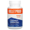 Thực phẩm chức năng BulletProof Coconut Charcoal Detox & Gas Relief 1.000 mg 90 Veg Capsules 815709020828