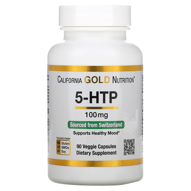 California Gold Nutrition 5-HTP Mood Support Griffonia Simplicifolia Extract from Switzerland 100 mg 90 Veggie Capsules 8 Thực phẩm chức năng California Gold Nutrition 5-HTP Mood Support Griffonia Simplicifolia Extract from Switzerland 100 mg 90 Veggie Capsules 898220011735