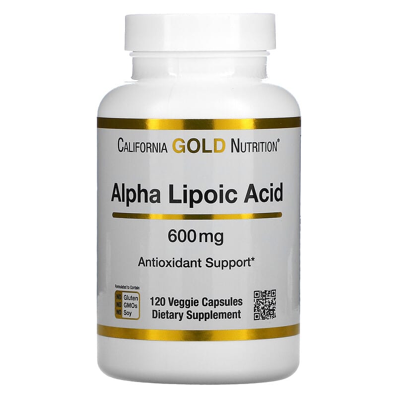 California Gold Nutrition Alpha Lipoic Acid 600 mg 120 Veggie Capsules 8 Thực phẩm chức năng California Gold Nutrition Alpha Lipoic Acid 600 mg 120 Veggie Capsules 898220013647