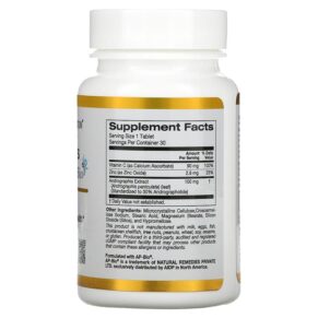 Thực phẩm bổ sung California Gold Nutrition Andrographis Immune with AP-BIO 100 mg 30 Tablets 898220020300