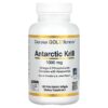 Thực phẩm chức năng California Gold Nutrition Antarctic Krill Oil Omega-3 Phospholipids Complex with Astaxanthin Natural Strawberry and Lemon Flavor 1.000 mg 120 Fish Gelatin Softgels 898220011025