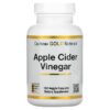 Thực phẩm chức năng California Gold Nutrition Apple Cider Vinegar 180 Veggie Capsules 898220019069