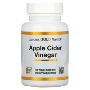 Thực phẩm chức năng California Gold Nutrition Apple Cider Vinegar 60 Veggie Capsules 898220019052