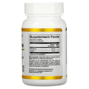 Thực phẩm bổ sung California Gold Nutrition Benfotiamine 150 mg 30 Veggie Capsules 898220020249