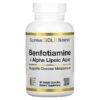 Thực phẩm chức năng California Gold Nutrition Benfotiamine + Alpha Lipoic Acid 90 Veggie Capsules 898220020218