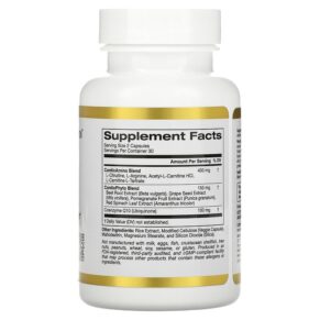 Thực phẩm bổ sung California Gold Nutrition Cardio Complex 60 Veggie Capsules 898220020706