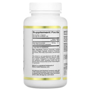 Thực phẩm bổ sung California Gold Nutrition Children's Epicor 125 mg 120 Veggie Capsules 898220015696