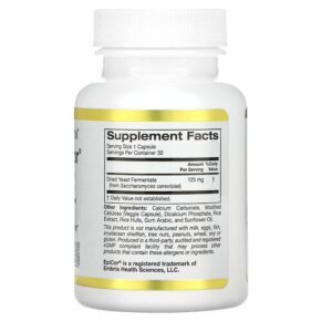 California Gold Nutrition Children's Epicor 125 mg 30 Veggie Capsules 3 Thực phẩm bổ sung California Gold Nutrition Children's Epicor 125 mg 30 Veggie Capsules 898220015702