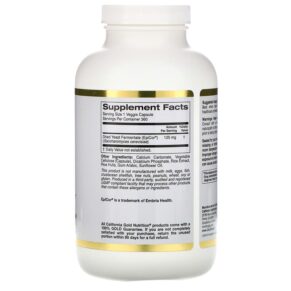 Thực phẩm bổ sung California Gold Nutrition Children's EpiCor 125 mg 360 Veggie Capsules 898220015689