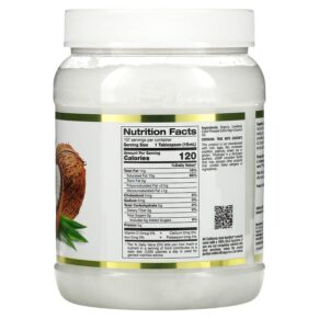 Thực phẩm bổ sung California Gold Nutrition Cold Pressed Organic Virgin Coconut Oil 54 fl oz (1.6 L) 898220012671