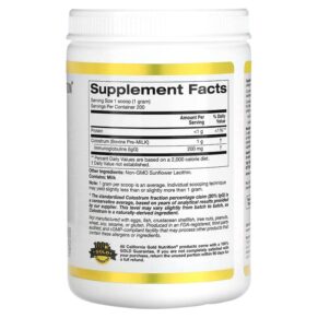 Thực phẩm bổ sung California Gold Nutrition Colostrum 7.05 oz (200 g) 898220009121