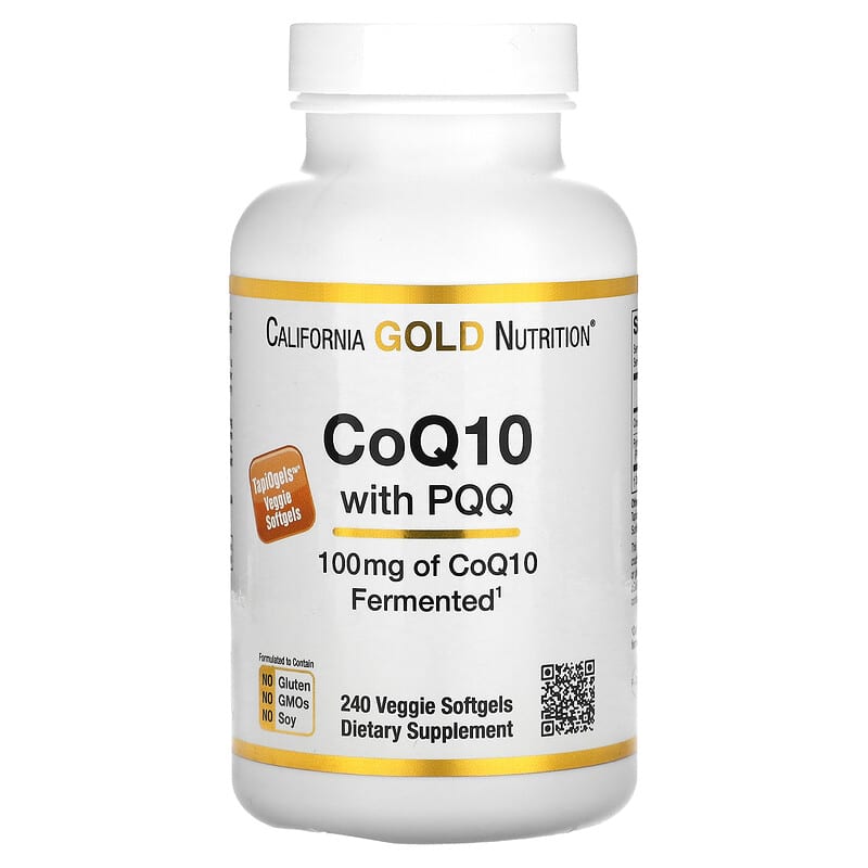 California Gold Nutrition CoQ10 with PQQ 100 mg 240 Veggie Softgels 8 Thực phẩm chức năng California Gold Nutrition CoQ10 with PQQ 100 mg 240 Veggie Softgels 898220013371
