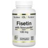 Thực phẩm chức năng California Gold Nutrition Fisetin with Novusetin 100 mg 180 Veggie Capsules 898220018444