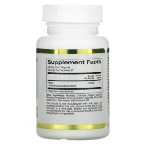 Thực phẩm bổ sung California Gold Nutrition Fisetin with Novusetin 100 mg 30 Veggie Capsules 898220018437