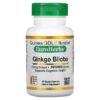 Thực phẩm chức năng California Gold Nutrition Ginkgo Biloba Extract EuroHerbs European Quality 120 mg 60 Veggie Capsules 898220011094