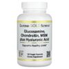 Thực phẩm chức năng California Gold Nutrition Glucosamine Chondroitin MSM Plus Hyaluronic Acid 120 Veggie Caps 898220010714