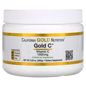 Thực phẩm chức năng California Gold Nutrition Gold C Powder Vitamin C 1.000 mg 8.81 oz (250 g) 898220009350