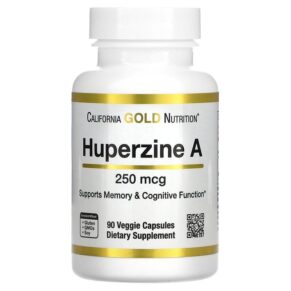 Thực phẩm chức năng California Gold Nutrition Huperzine A 250 mcg 90 Veggie Capsules 898220021680